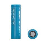 XTAR Molicel INR 20700 3000mAh 3.6V Unprotected High-Drain 35A Lithium Ion (Li-ion) Flat Top Battery
