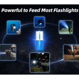 XTAR 26650 6000mAh 3.6V 10A Protected Lithium Ion (Li-ion) Button Top Battery - Boxed