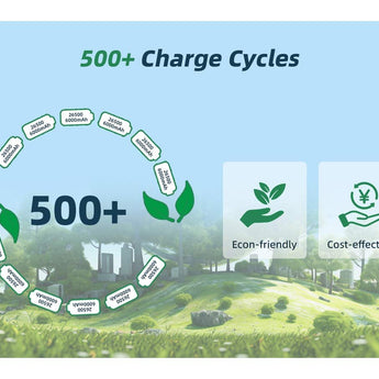 XTAR 26650 6000mAh 3.6V 10A Protected Lithium Ion (Li-ion) Button Top Battery - Boxed