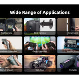 XTAR AAA 1000mAh / 1620mWh 1.5V Rechargeable Protected Lithium-Ion Lithium Nickel Manganese Cobalt Oxide (LiNiCoMnO2) Button Top Battery - Bulk