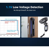 XTAR AAA 1000mAh / 1620mWh 1.5V Rechargeable Protected Lithium-Ion Lithium Nickel Manganese Cobalt Oxide (LiNiCoMnO2) Button Top Battery - Bulk