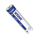 XTAR AAA 750mAh / 1200mWh 1.5V Rechargeable Protected Lithium-Ion Lithium Nickel Manganese Cobalt Oxide (LiNiCoMnO2) Button Top Battery - Bulk