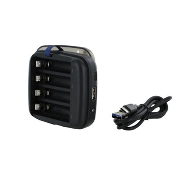 XTAR BC4 4-Bay Smart Charger for NiMH and LI-ion AA and AAAs