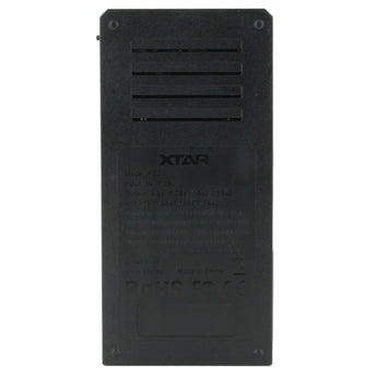 XTAR FC2 2-Channel Smart Charger for Li-ion, Ni-Cd, and NiMH Batteries - Includes Micro-USB Cable