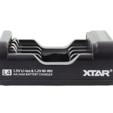 XTAR L4 4-Bay Smart Charger for NiMH and Li-ion AA and AAAs