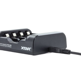 XTAR L4 4-Bay Smart Charger for NiMH and Li-ion AA and AAAs
