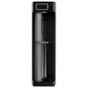 XTAR ANT-MC1 Plus Single-Bay Portable Li-ion Battery Charger with USB Cable - 2016 Version - Fits 10440, 14500, 16340, 17335, 17500, 17670, 18350, 18490, 18500, 18650, 22650, 26650