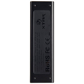 XTAR ANT-MC1 Plus Single-Bay Portable Li-ion Battery Charger with USB Cable - 2016 Version - Fits 10440, 14500, 16340, 17335, 17500, 17670, 18350, 18490, 18500, 18650, 22650, 26650