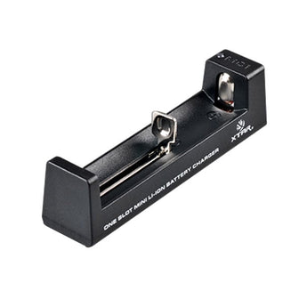 XTAR MC1 Portable Li-ion Battery Charger - Charges 10440, 14500, 14650, 16340, 17500, 17670, 18350, 18500, 18650, 18700, 22650, 25500, 26650