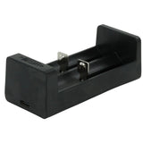 XTAR MC2 2-bay USB Portable Li-ion Battery Charger with Cable - Charges 18650, 18500, 14500, 16340, 26650