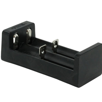 XTAR MC2 2-bay USB Portable Li-ion Battery Charger with Cable - Charges 18650, 18500, 14500, 16340, 26650