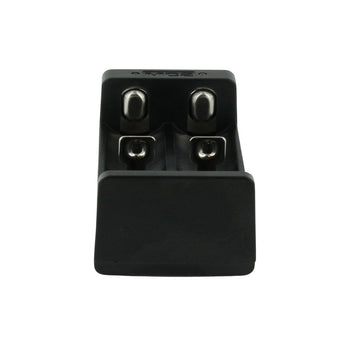 XTAR MC2 2-bay USB Portable Li-ion Battery Charger with Cable - Charges 18650, 18500, 14500, 16340, 26650