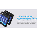 XTAR MC4S 4-Bay Li-ion and NiMH Battery Charger