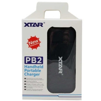 XTAR PB2 2-Bay Li-ion Battery Charger and Powerbank