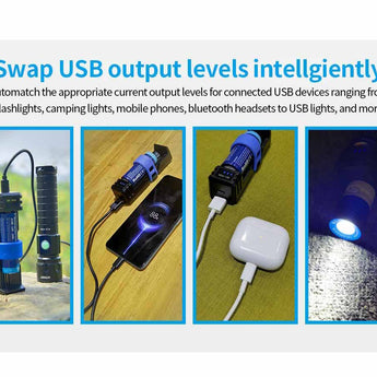 XTAR SC1 Plus Portable USB Single Bay Battery Charger