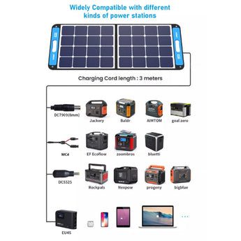 XTAR SP100 Portable and Adustable 100W Solar Panel