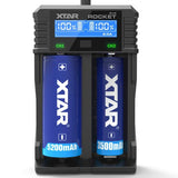Xtar SV2 2-Bay Li-ion and NiMh Fast Charger