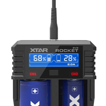 Xtar SV2 2-Bay Li-ion and NiMh Fast Charger