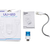 XTAR UL1-120 USB Powered Goose Neck LED Flashlight - 120 Lumens