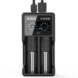 XTAR VC2S Dual Bay USB Battery Charger