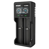 XTAR VC2SL Dual Bay USB Battery Charger Included Charger USB