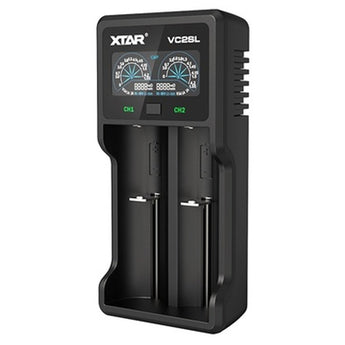 XTAR VC2SL Dual Bay USB Battery Charger Included Charger USB