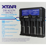 XTAR Dragon VP4 Plus 4 Slot Professional Battery Charger and Tester