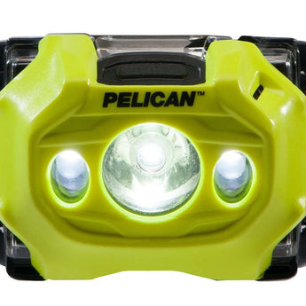 Pelican 2765C LED Headlamp - 155 Lumens - Includes 3 x AAA - Black or Yellow