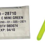 Cyalume 2-inch ChemLight Mini Light Sticks - Case of 50 - Individually Foiled - Green (9-28710PF)