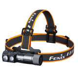 Fenix HM71R USB-C Rechargeable LED Headlamp - 1 x Luminus SFT70 and 1 x Luminus SST20 - 2700 Lumens - Includes 1 x 21700