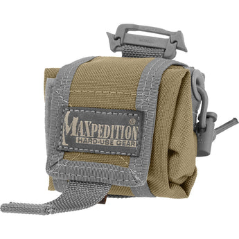 MAXPEDITION Mini Rollypoly small folding utility pouch 0207 - Black, Khaki, or Khaki/Foliage