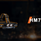 Fenix HM75R USB-C Rechargeable LED Industrial Headlamp - 1600 Lumens - Includes 1 x 21700 and 1 x 18650