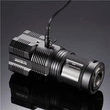 Nitecore Tiny Monster TM26 Quad Ray Flashlight - 4 x CREE XM-L2 LEDs - 4000 Lumens - Uses 4 x 18650s or 8 x CR123As