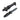 Underwater Kinetics Blue Tang Titanium 30074 Fixed Blade Dive Knife - 5-inch Straight/Serrated, Blunt Tip - Black