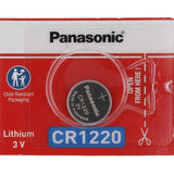 Panasonic CR1220 3V Lithium Coin Cell - 1 Piece