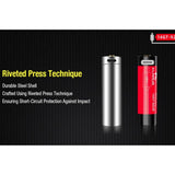 Klarus 14GT-92UR 14500 920mAh 3.7V Protected Lithium Ion (Li-Ion) High-Drain 3A Button Top Battery with USB-C Charging Port