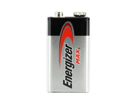Energizer Max 522 (156PK) 9V Alkaline Battery with Snap Connector - Box of 156