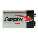 Energizer Max 522 (156PK) 9V Alkaline Battery with Snap Connector - Box of 156
