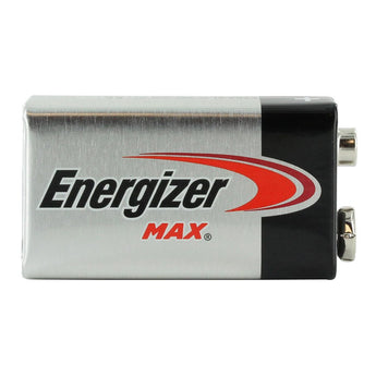 Energizer Max 522 (156PK) 9V Alkaline Battery with Snap Connector - Box of 156