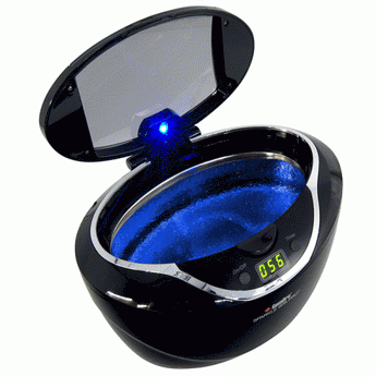 GemOro Sparkle Spa Pro - Personal Ultrasonic Cleaner - Black (GEMORO-1790)
