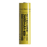 Nitecore NL1836 18650 3600mAh 3.6V Protected Lithium Ion (Li-ion) Button Top Battery