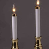 Sillites Electric Window Candle - 7.5in or 9in - Antique Bronze, Brushed Nickel, Matte Black or Polished Brass