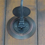 Sillites - Floor Ring - For Use With Sillites SCR Receptacle Outlet - Antique Bronze or Brushed Nickel Finish