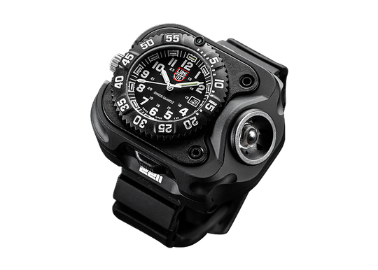 SureFire 2211 Rechargeable Luminox LED WristLight + Watch - 300 Lumens (2211-A-BK-LMX)