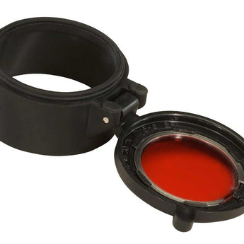 Streamlight Flip Lens (2AA ProPolymer, TL-2 LED, NightFighter Series, Scorpion, Strion LED, and PolyTac-90) - Red, Green, Blue, or IR (Black)