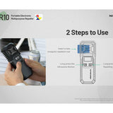 Nitecore EMR10 USB-C Rechargeable Portable Electronic Multi-Purpose Insect Repeller - Includes 2 x 21700