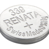 Renata 339 MPS 11mAh 1.55V Silver Oxide Coin Cell Battery - 1 Piece Tear Strip, Sold Individually