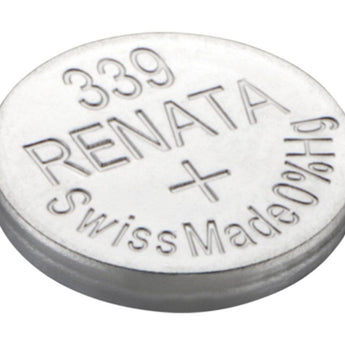 Renata 339 MPS 11mAh 1.55V Silver Oxide Coin Cell Battery - 1 Piece Tear Strip, Sold Individually