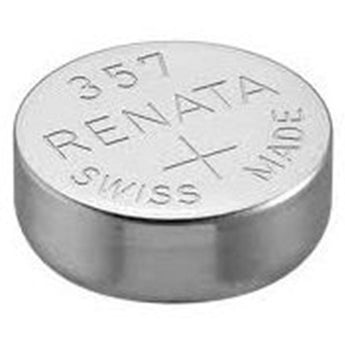 Renata 357 MP (76A) 160mAh 1.55V Silver Oxide Coin Cell Battery - 1 Piece Tear Strip, Sold Individually