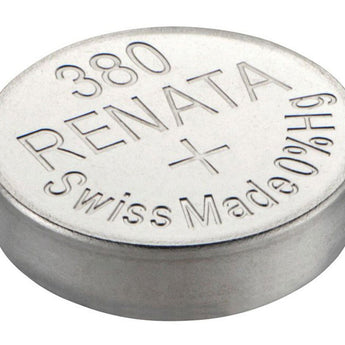 Renata 380 MP 82mAh 1.55V Silver Oxide Coin Cell Battery - 1 Piece Tear Strip, Sold Individually